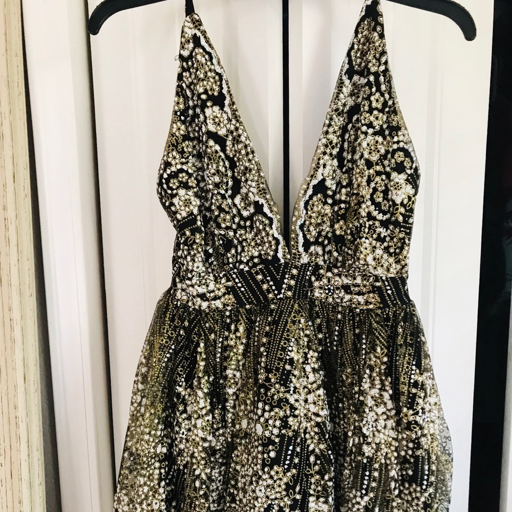Halter Mini Dress